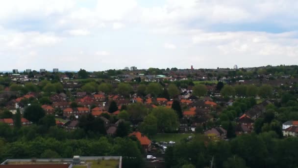 Vue Aérienne Des Maisons Londres — Video