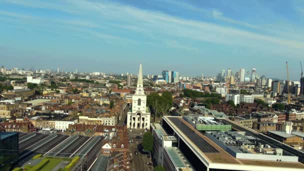 Bangunan Bangunan Kota London — Stok Video