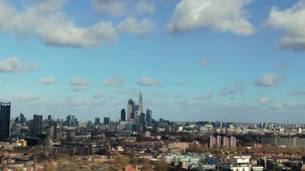 Beautiful Top View Buildings City London — Stockvideo