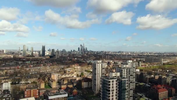 Beautiful Shot Buildings City London — Video