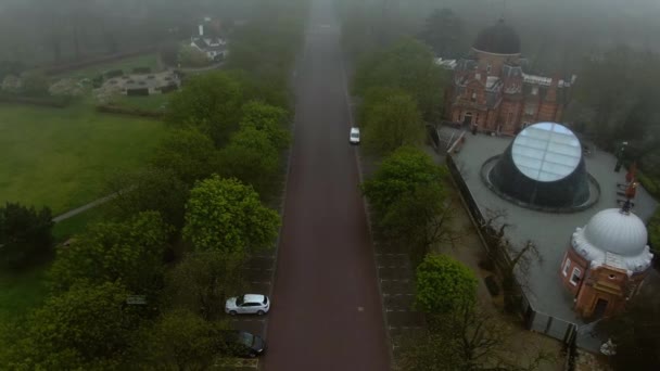 Foggy View Building London — Αρχείο Βίντεο