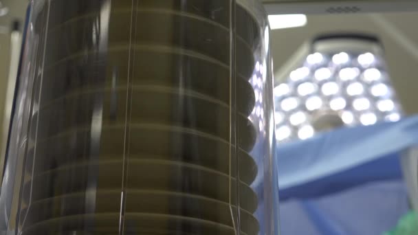 Medical Ventilator Simply Ventilator Context Machine Designed Provide Mechanical Ventilation — Stok video