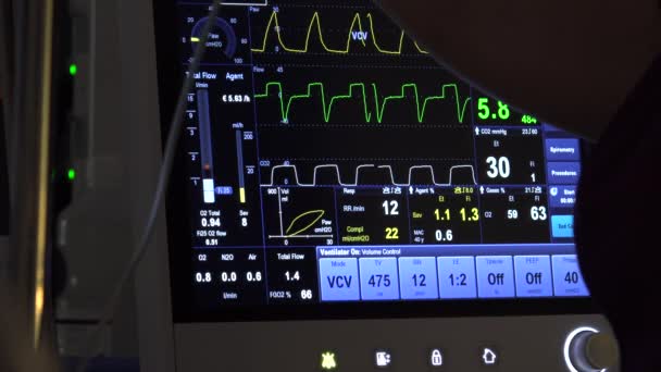 Medicine Monitoring Observation Disease Condition One Several Medical Parameters Time — Αρχείο Βίντεο