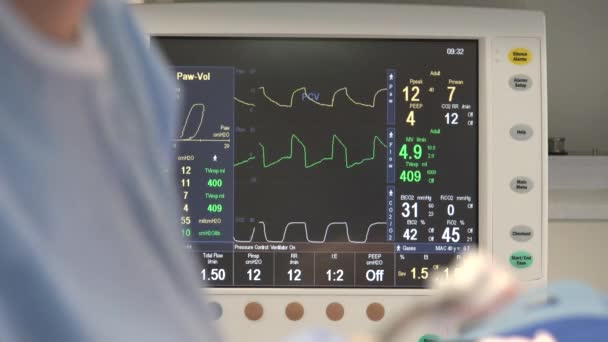 Monitoring Heart Rate Can Performed Part Electrocardiography Can Also Measured — Vídeo de Stock