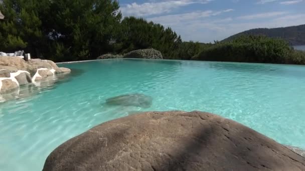 Nature Landscapes Island Ibiza View Helicopter Spans Sea Beautiful Views — 비디오