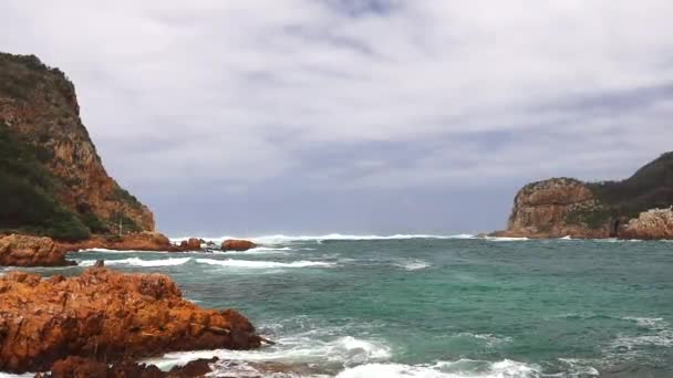 Vistas Panorámicas Uno Los Cruces Más Peligrosos Del Mundo Las — Vídeos de Stock