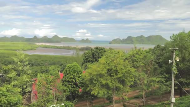 Time Lapse Bahía Tailandia — Vídeos de Stock