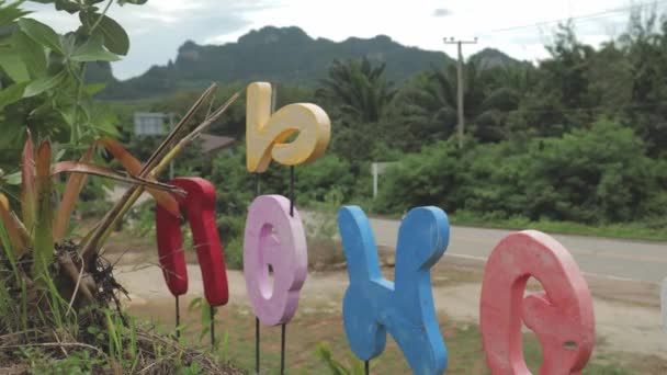 Vueltas Tiempo Montaña Tailandia — Vídeos de Stock