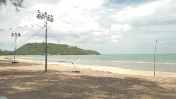 Lapso Tiempo Playa Tailandia — Vídeos de Stock