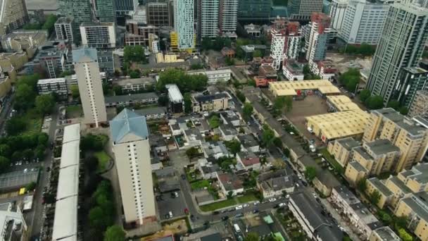 Aerial Shot Amazing Buildings London — Video Stock