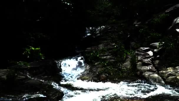 Looking Waterfall Thailand Slow Motion Angle 008 — Video