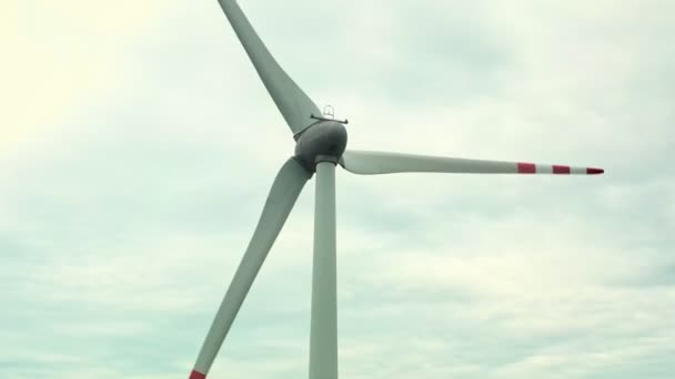 Wind Farm Station Its Neighborhood Seen — Stock video