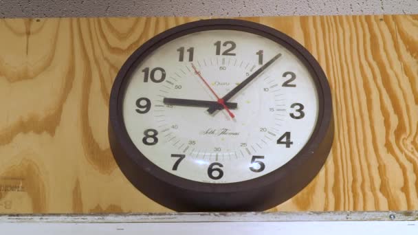 White Hand Clock Ticks — Video