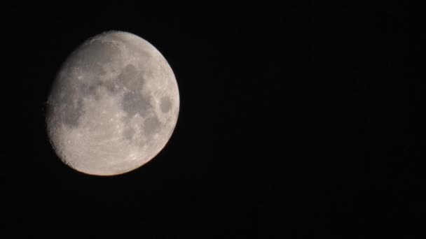 Close Moon Moving Frame — Video
