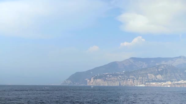 Naples Viewed Gulf Naples Traversa Punta Capo Locked — Video