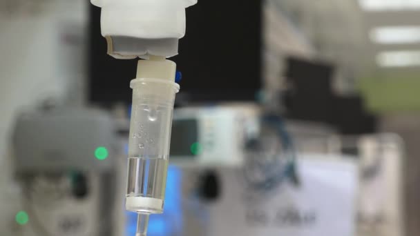 Intravenous Therapy Therapy Delivers Fluids Directly Vein — Stock videók