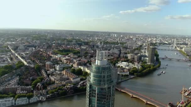 Edificios Ciudad Londres — Vídeos de Stock