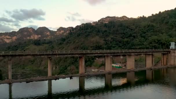 アレシボ プエルトリコの水力発電Dam Dji — ストック動画