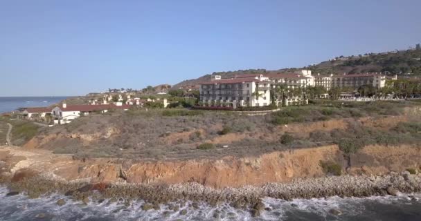 Південнокаліфорнійське Узбережжя Rancho Palos Verdes Resort — стокове відео