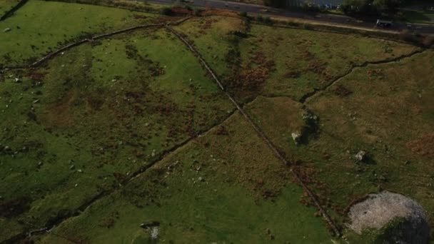 Pomalý Náklon Pohoří Snowdonia Llyn Llydaw Lake Snowdonia Wales — Stock video