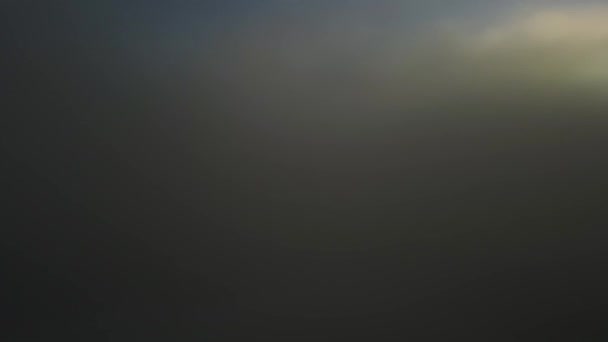 Drone Photo Paysage Incroyable Couvert Brouillard Avec Les Montagnes Environnantes — Video