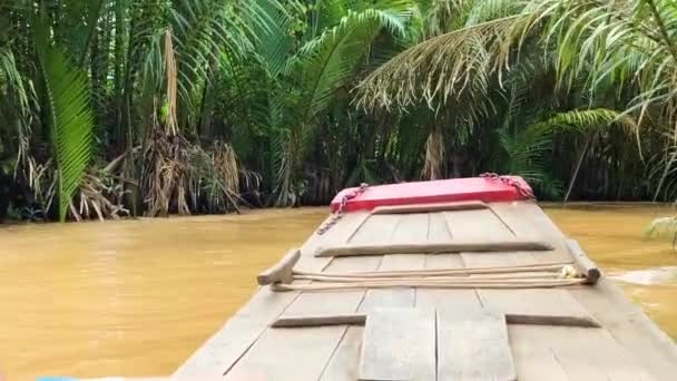 Mekong Delta Bote — Vídeos de Stock