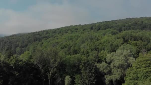 Drone Ergue Acima Das Montanhas Catskill Estado Nova Iorque — Vídeo de Stock