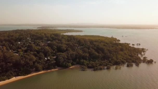 Coochiemudlo Island Sunset Australia — Stock Video