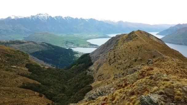 Shooint Ben Lomond Hiking Track Queenstown New Zealand Using Dji — Video