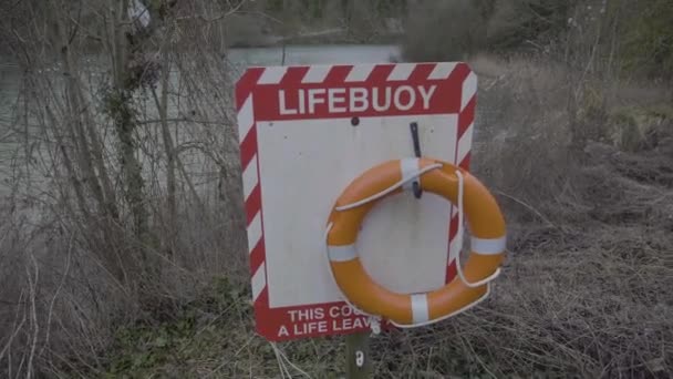 Moving Life Preserver — Stok video