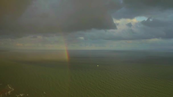 Rainbow Toolakea Beach North Queensland Australia — Video Stock