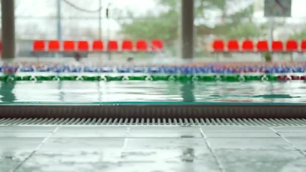 Swimming Pool Hotel Video — Vídeos de Stock