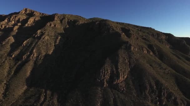 Luchtfoto Van Bergen Van Het Nationaal Park Van Peguin Chihuahua — Stockvideo