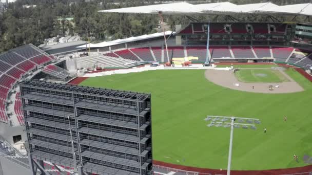 Mexico City Deki Diablos Rojos Takımının Yeni Alfredo Harp Helu — Stok video