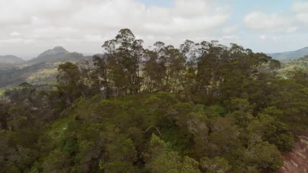 Aerial Shots Taita Hills Tsavo Kenya — Stock video