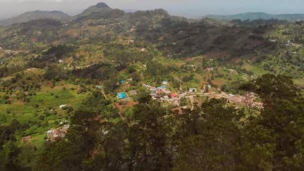 Aerial Shots Taita Hills Tsavo Kenya — ストック動画