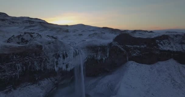 Seljalandsfoss Deep Winter — Video