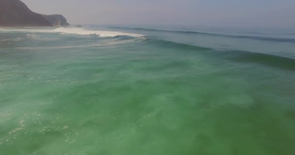 Beach Cordoama Castelejo Algarve Portugal Aerial Shots — Wideo stockowe