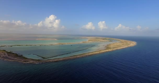 Monumen Dan Pondok Budak Dari Bonaire — Stok Video