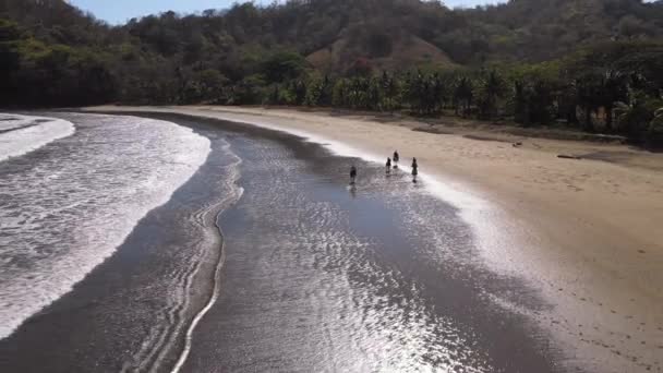 Filmagem Aérea Drone Perto Hotel Punta Islita Costa Rica Usando — Vídeo de Stock