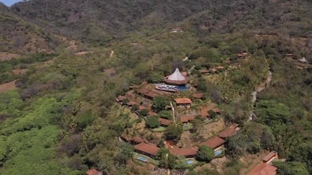 Luchtfoto Drone Beelden Costa Rica Met Behulp Van Dji Mavic — Stockvideo