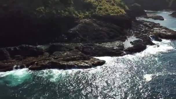 Foto Aérea Piscina Sirena Nueva Zelanda — Vídeos de Stock
