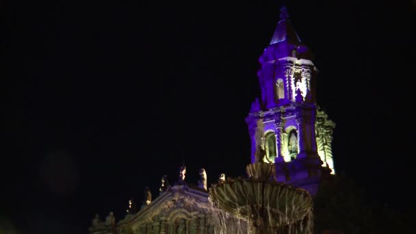 Kathedraal Van San Luis Potosi Mexico — Stockvideo