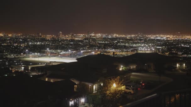 Long Beach California Notte — Video Stock