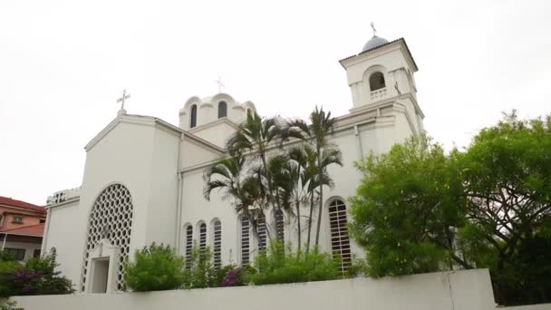 Mosambik Kirche Von Maputo — Stockvideo