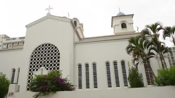 Mosambikanische Kirche Von Maputo — Stockvideo