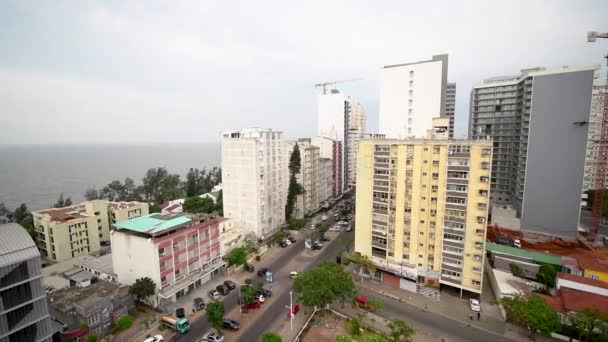 Mosambik Maputo Innenstadt Bildmaterial — Stockvideo