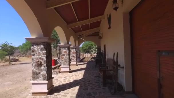 Fábrica Hacienda Mezcal Tequila — Vídeo de Stock