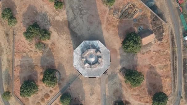 Chandbiwi Mahel Chand Bibi Palace Ahmednagar India Octal Stone Structure — Stock Video