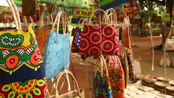 Mozambique Handicraft Handmade Traditional Culture — Stok video